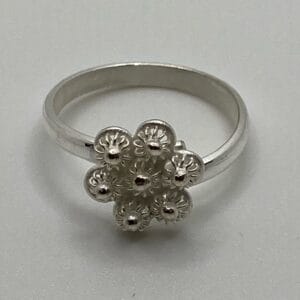 Bague Argent Florcita fil