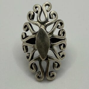 Bague argent Médusa