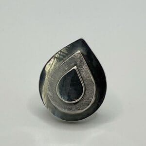 Bague Argent Gota sat/liza