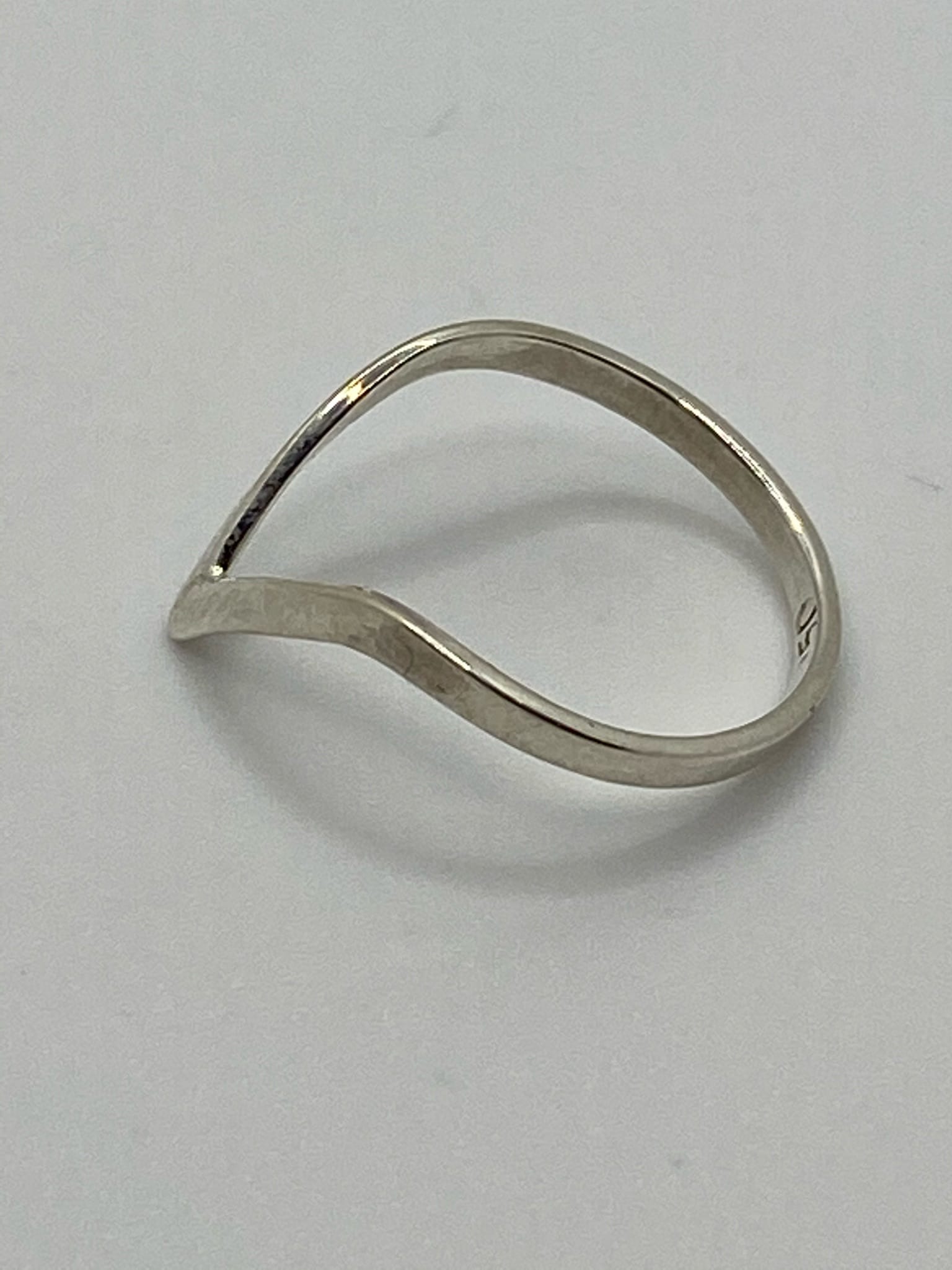 Bague argent light v – Image 2
