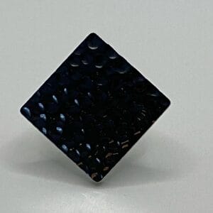 Bague Argent Cuadrado Martelé