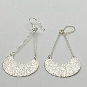 Boucles d'oreilles demie lune