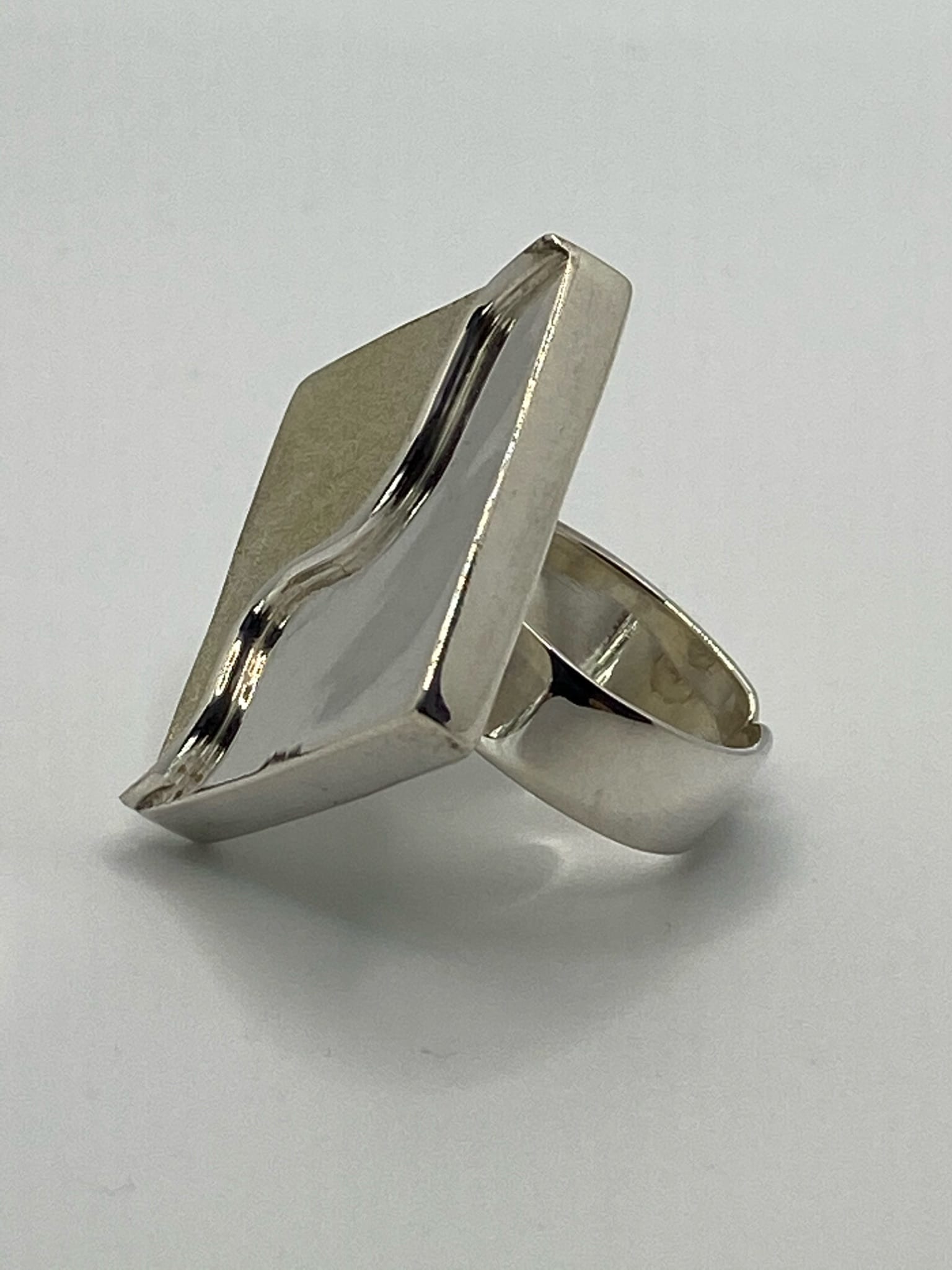 Bague Argent (Cuadrado sat) – Image 2
