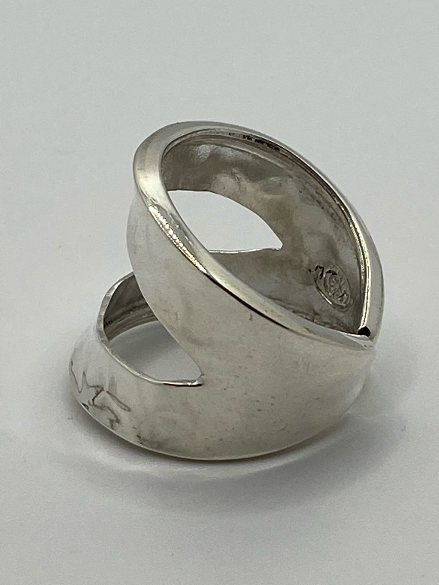 Bague Argent Mart/hueco – Image 2