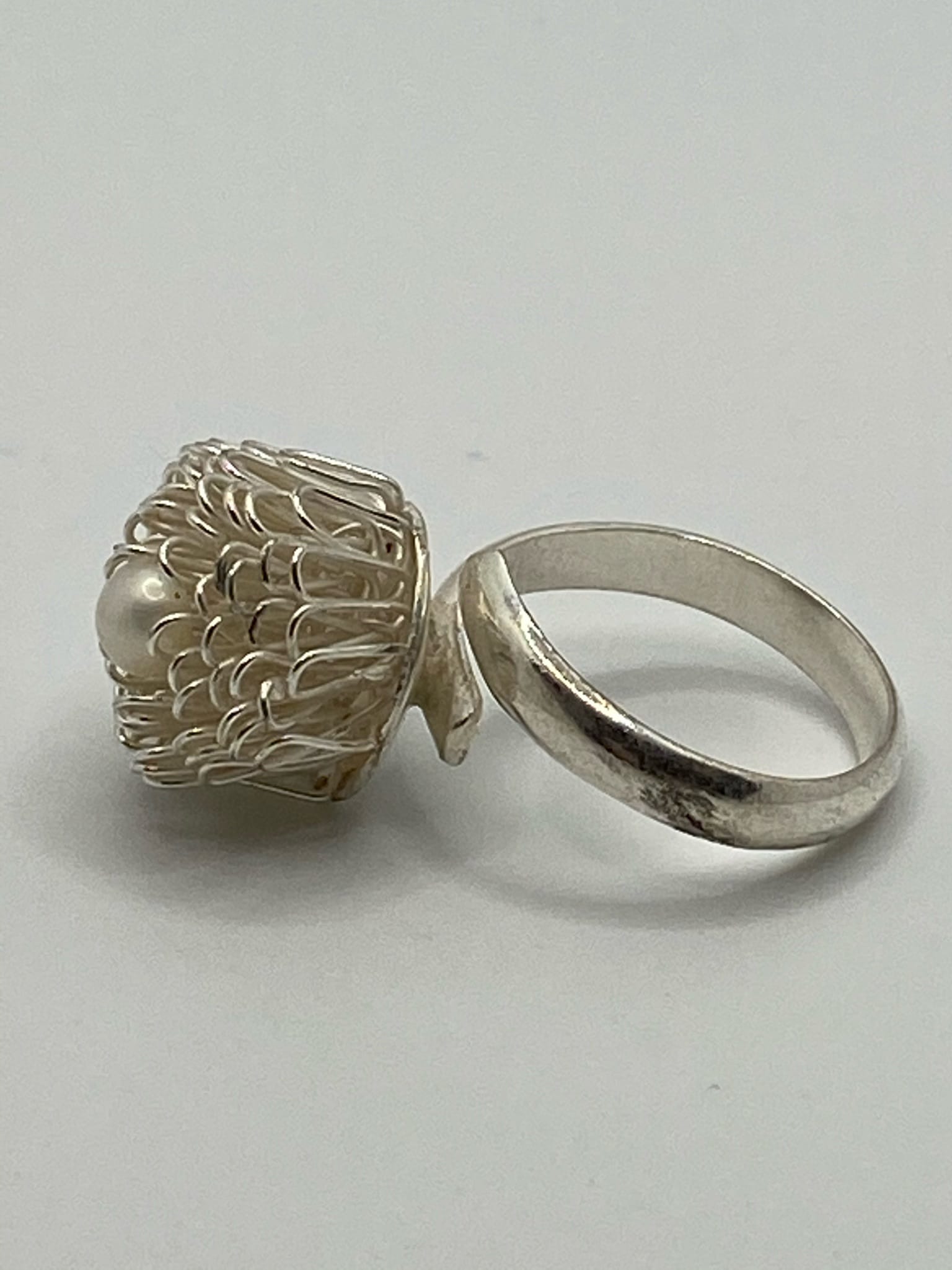 Bague Argent Herizo perla – Image 2