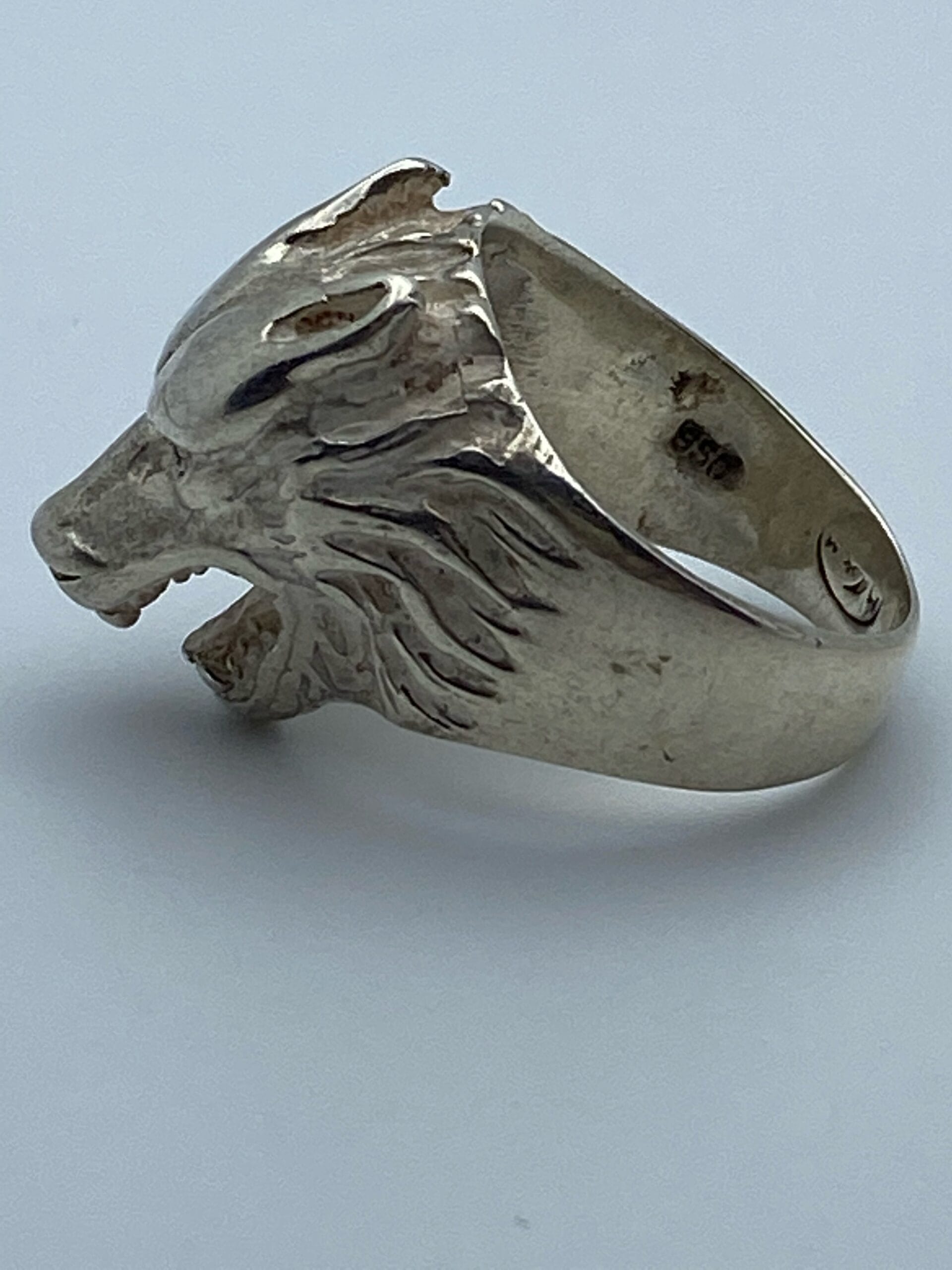 Bague argent Loup – Image 3