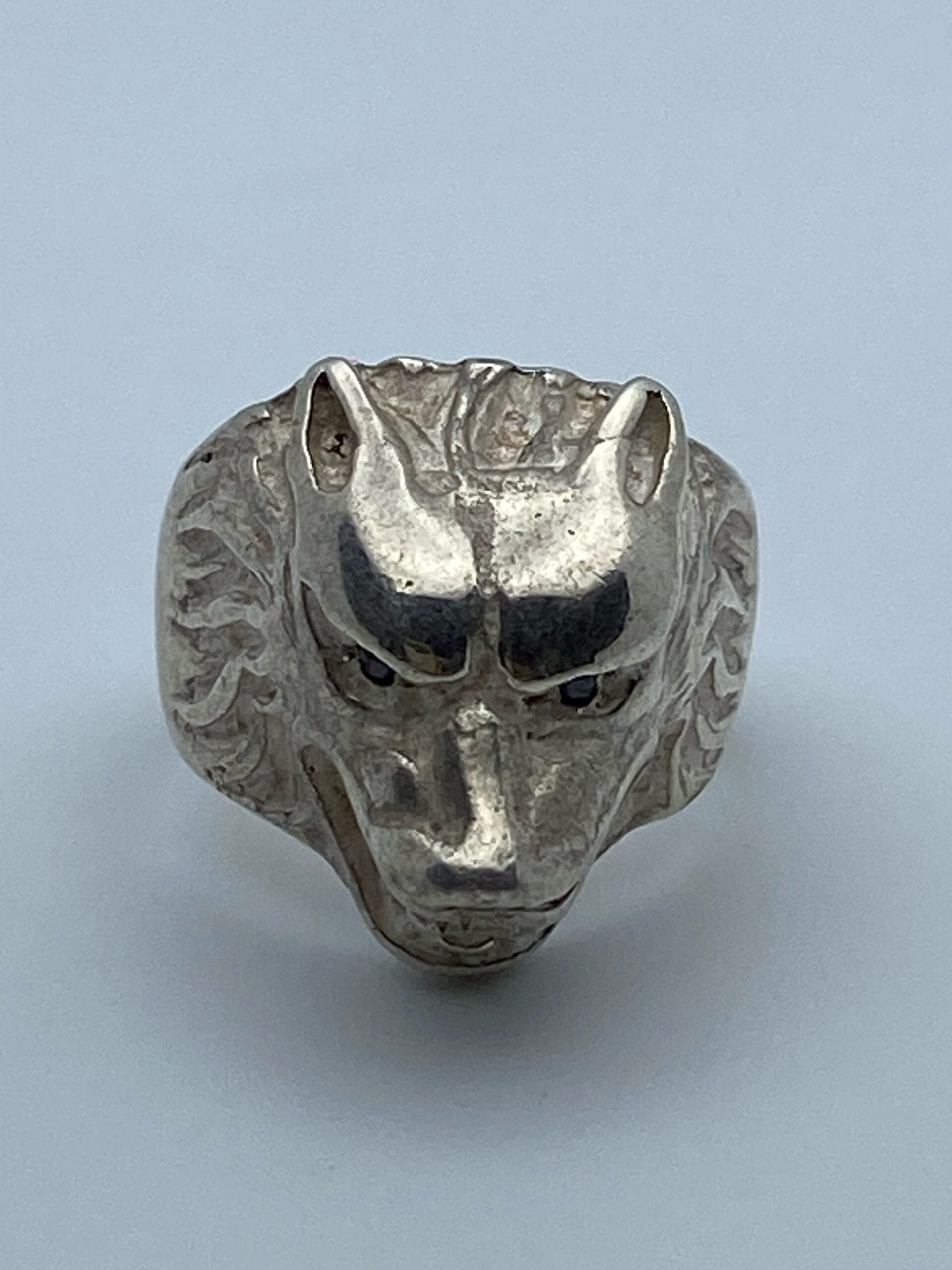 Bague argent Loup